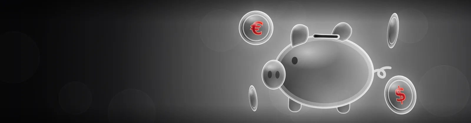 Animowana świnka cashback na otwarciu strony
