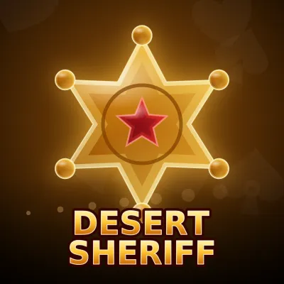 Gra Desert Sheriff pokazana przy bonusach startowych